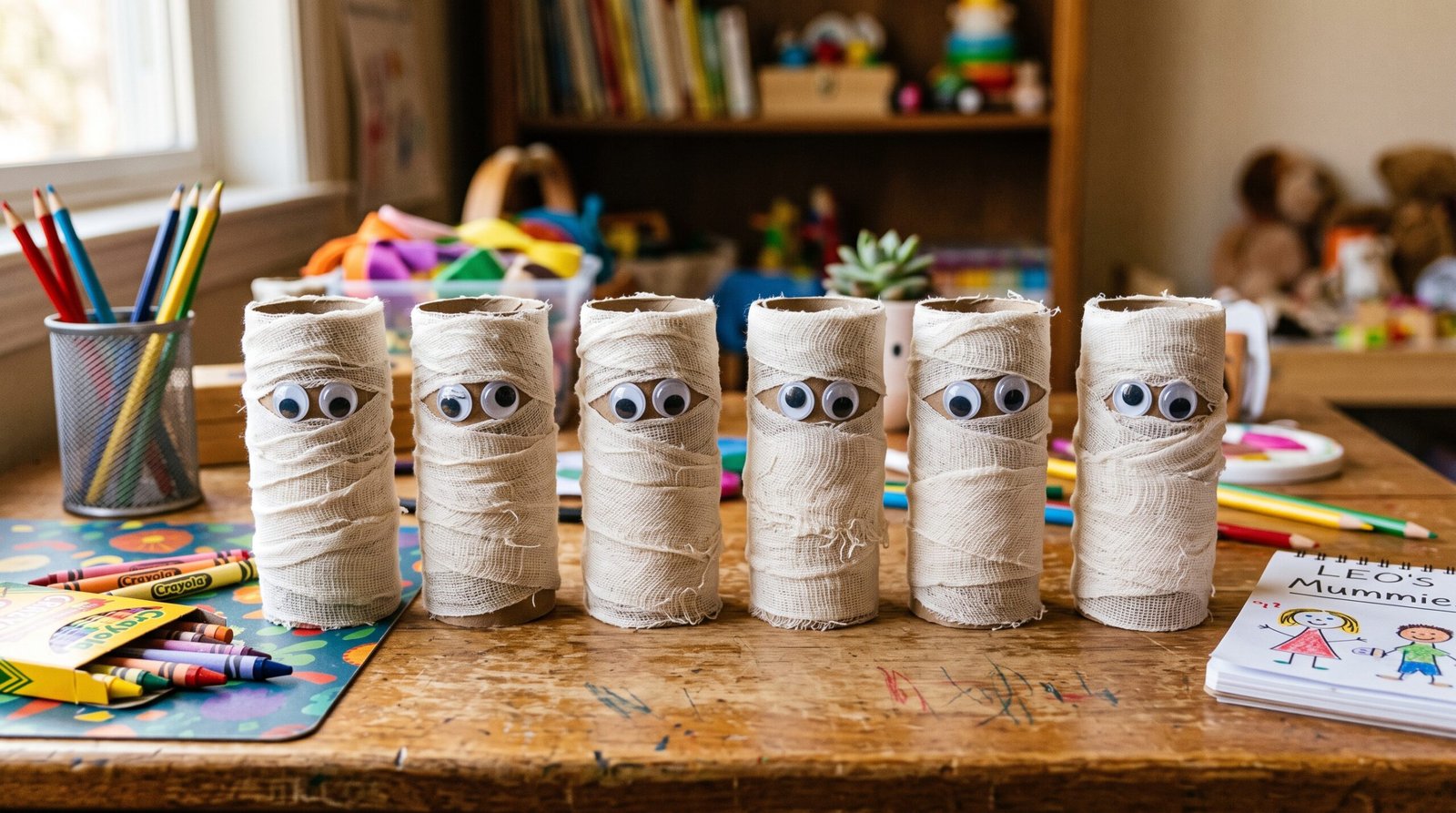 HalloweenToilet_paper_roll_mummies_lined