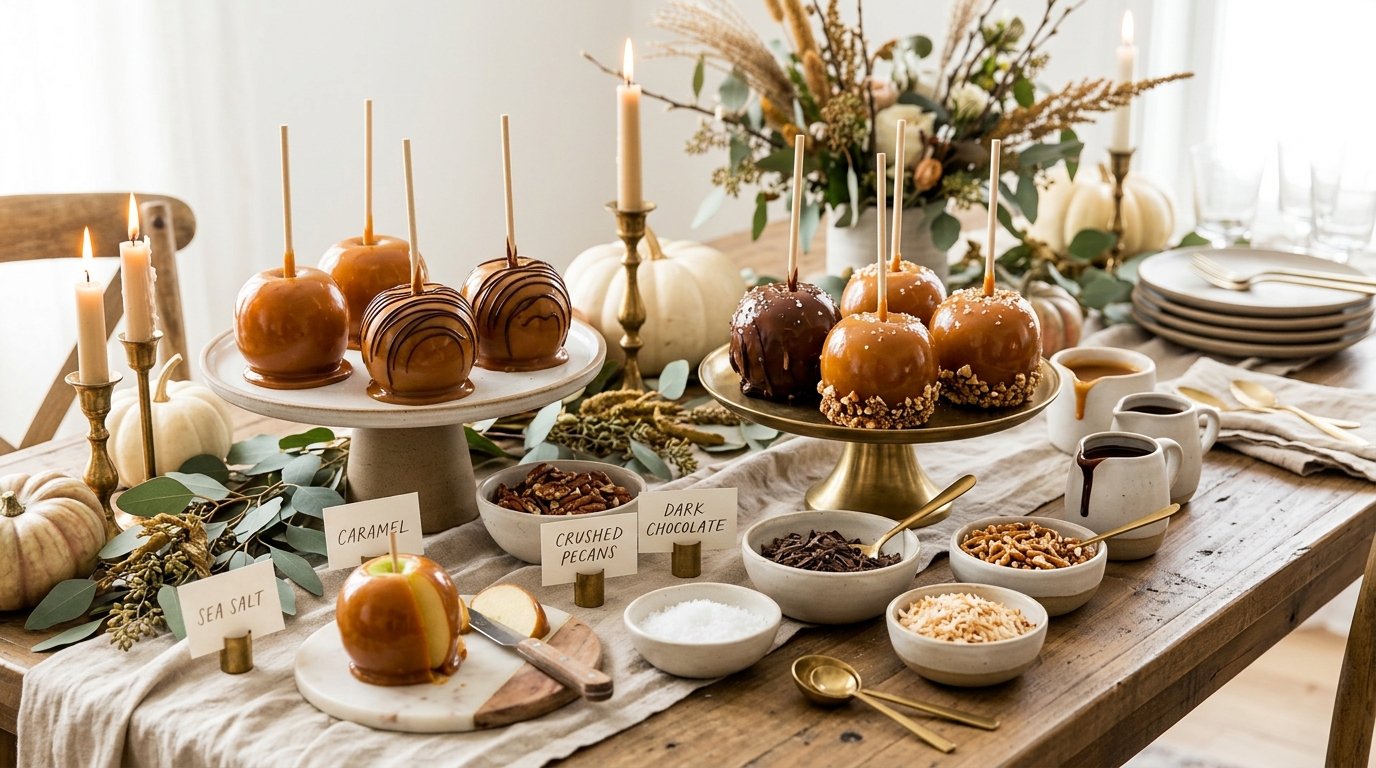 caramel apple bar