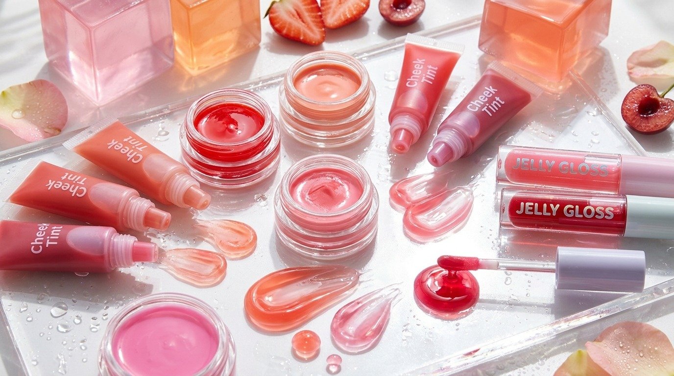 Jelly Blush & Cheek Tints Jelly Lip Glosses