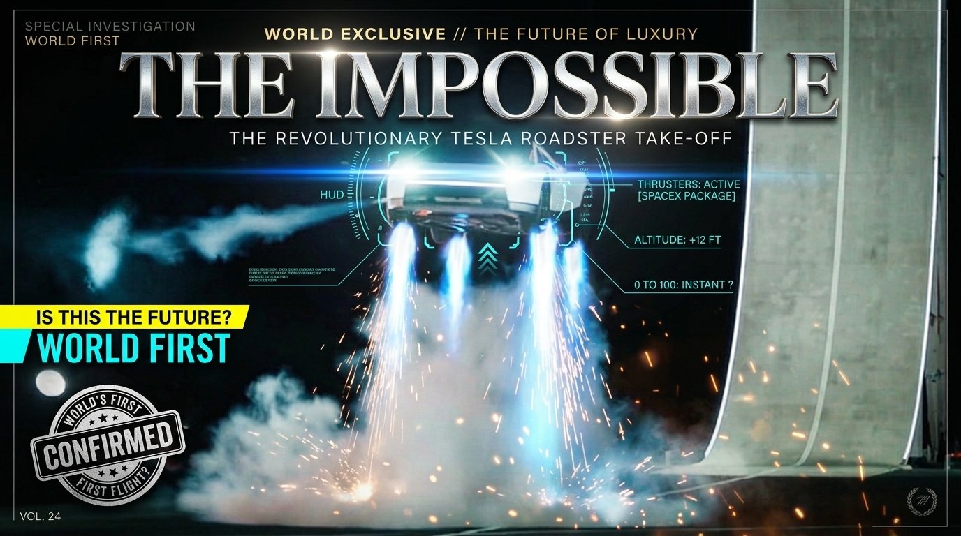 tesla flying car