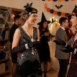 classy Halloween costumes 1920s Beaded Dresses
